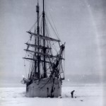 The Belgica spending a winter in Antarctica